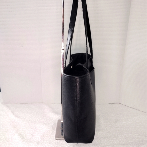 Michael Kors Black Leather Purse - Picture 6 of 12